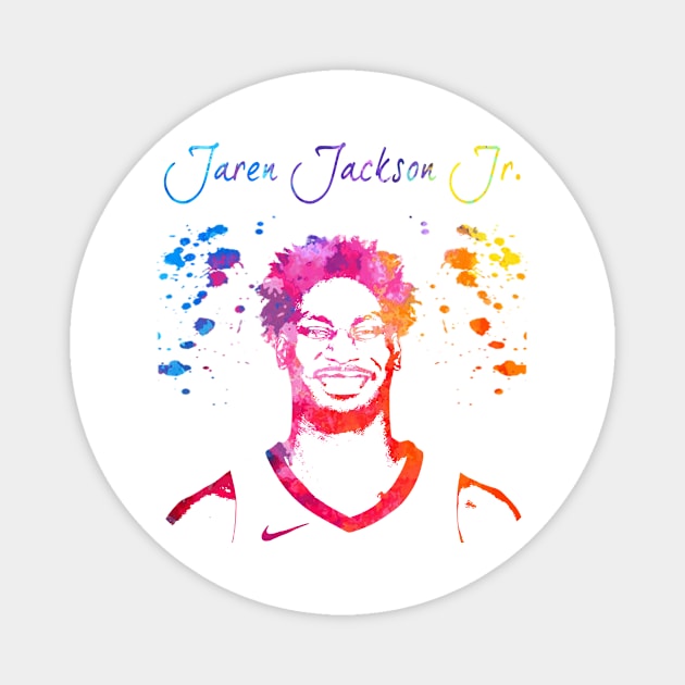 Jaren Jackson Jr. Magnet by Moreno Art